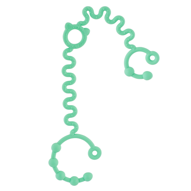 Підвіски, мобілі - Тримач силіконовий Baby Team бірюзовий (3380)