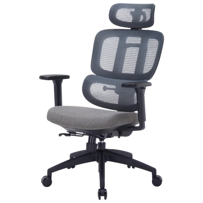 Мебель для геймеров - Кресло OfficePro Skyline Black/Dark Gray (OC580-B-DG-DG)