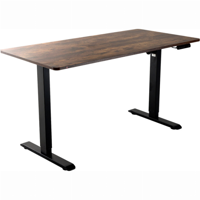 Меблі для геймерів - Комп'ютерний стіл з електрорегулюванням висоти Sihoo D03 1400 x 700 мм Walnut/Black (D03-104/D03-108)
