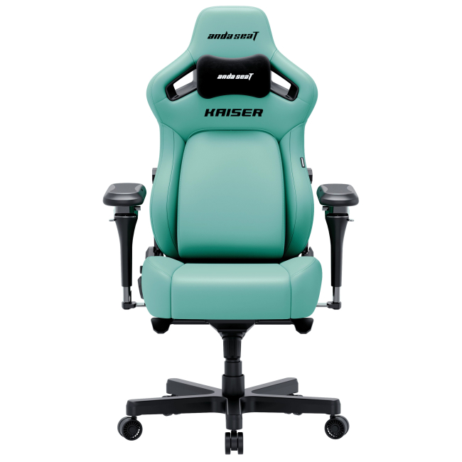 Меблі для геймерів - Крісло ігрове Anda Seat Kaiser 4 V2 Size XL Green PVC (AD12YDDC-XLL-20-E-PV/C-03)