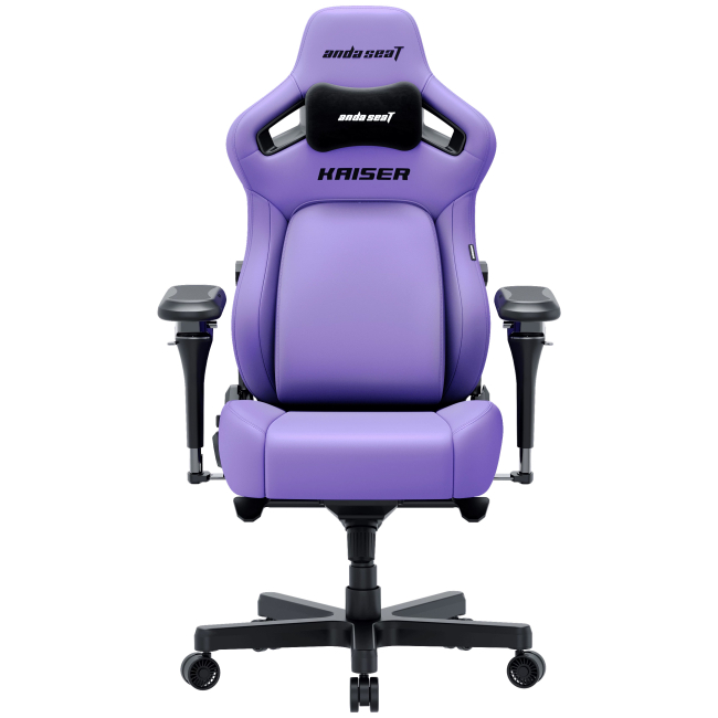 Меблі для геймерів - Крісло ігрове Anda Seat Kaiser 4 V2 Size XL Purple PVC (AD12YDDC-XLL-20-V-PV/C-03)