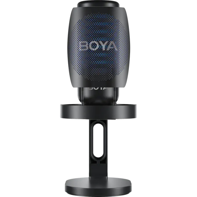 Микрофоны - Конденсаторный микрофон Boya K3-02 RGB Black (BOYA K3-02)