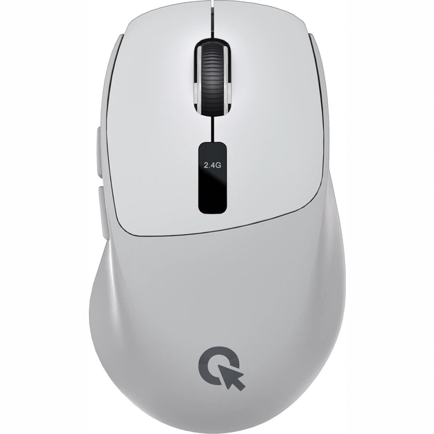 Клавіатура і миші - Мишка OfficePro Silent Click Wireless Gray (M398G)