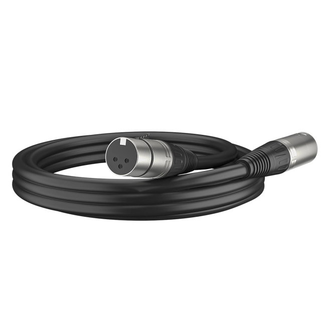 Товари для геймерів - Мікрофонний кабель Fifine XLR Male to Femal 1.8m Black (L9C)