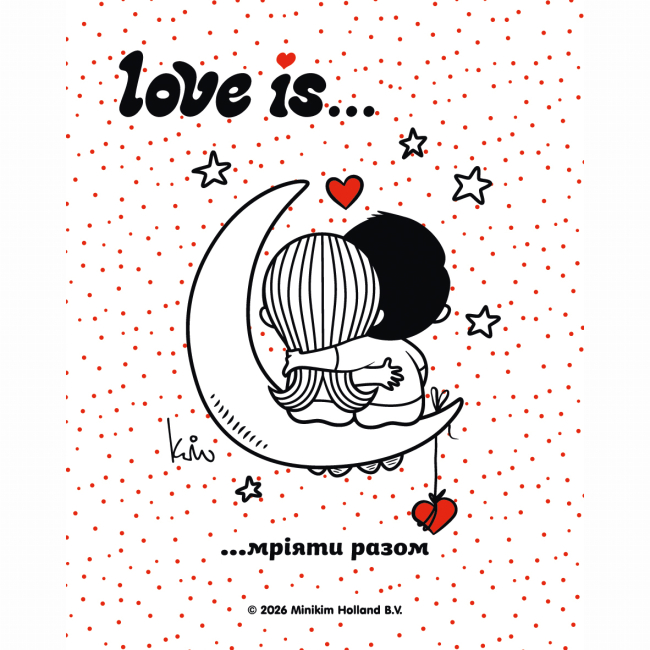 Аксессуары для праздников - Открытка Перо Love Is… в ассортименте (700007)
