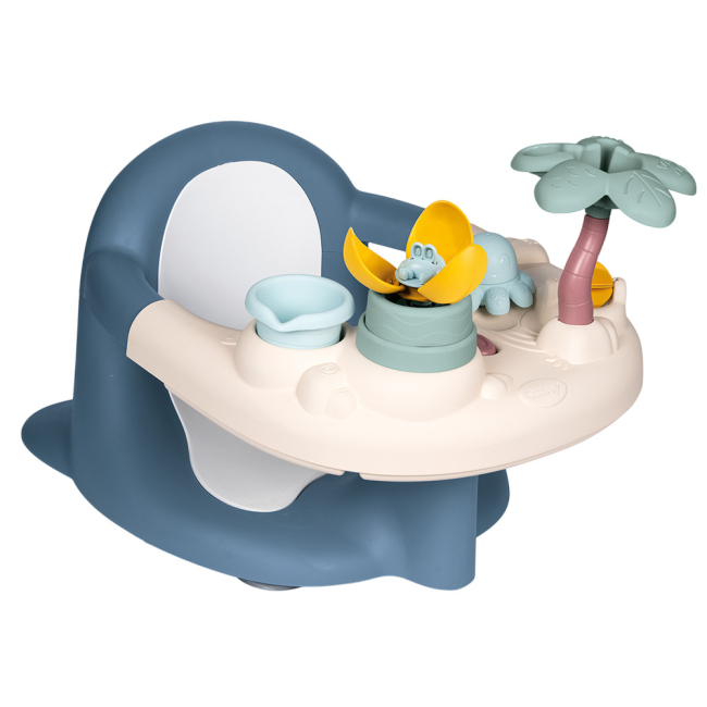 Товари для догляду - ​Стільчик для купання Smoby Little Водні розваги з функціональною ігровою панеллю 2 в 1 (7600140408)