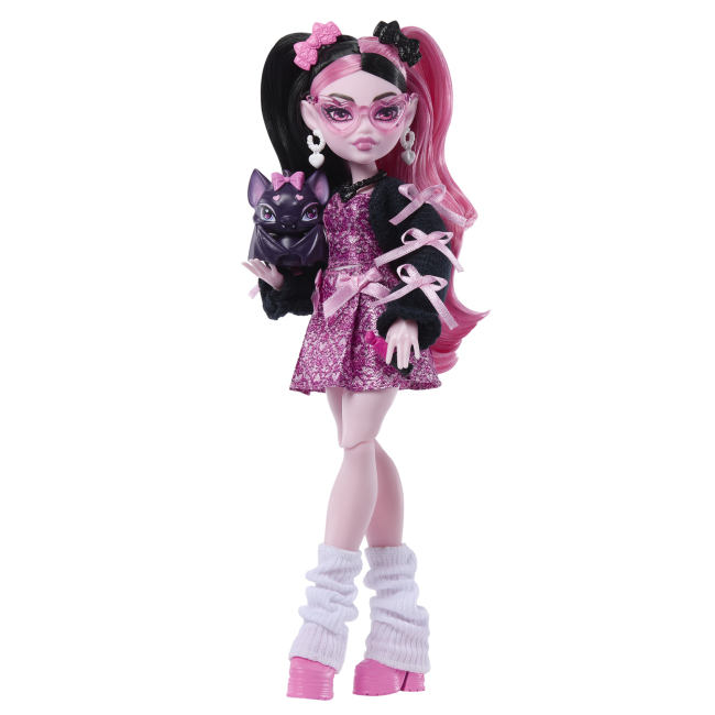 Куклы - Кукла Monster High Монстро-классика Дракулаура Новая ночь (JHK29)