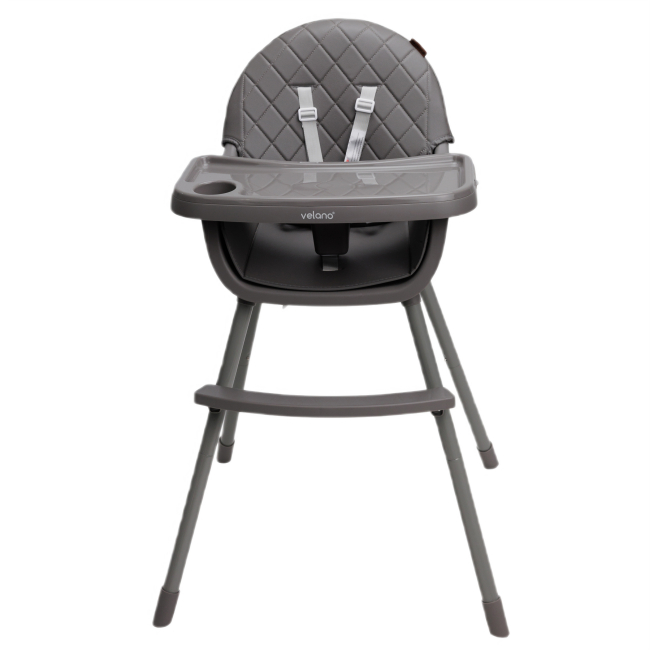 Стульчики для кормления - Стул для кормления Velano Evo grey 2 в 1 (45685)