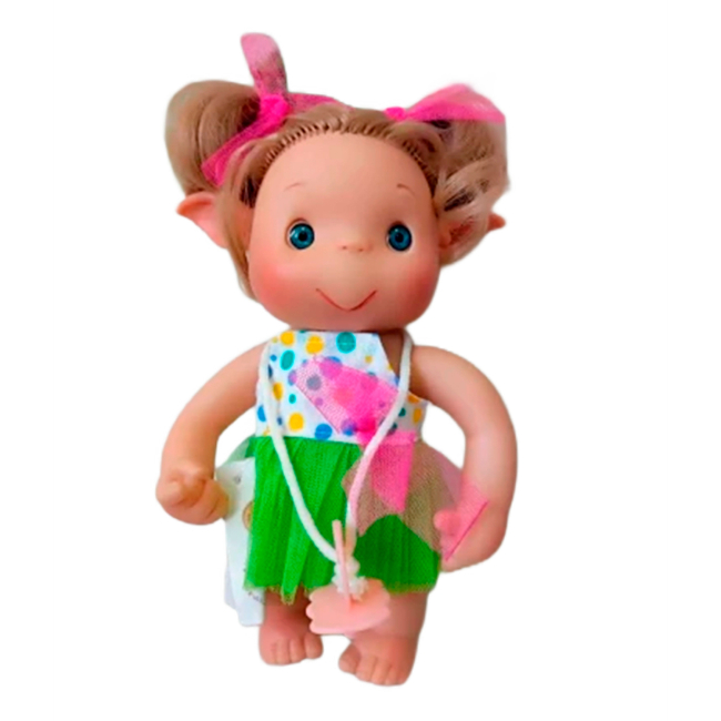 Ляльки - Лялька Nines d'Onil Duendys Ельф з волоссям в зеленій сукні (8435054303142/4)