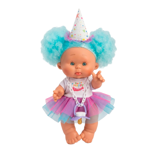 Пупсы - Пупс Nines d'Onil Cotton candy с голубыми волосами (8435054304040/3)