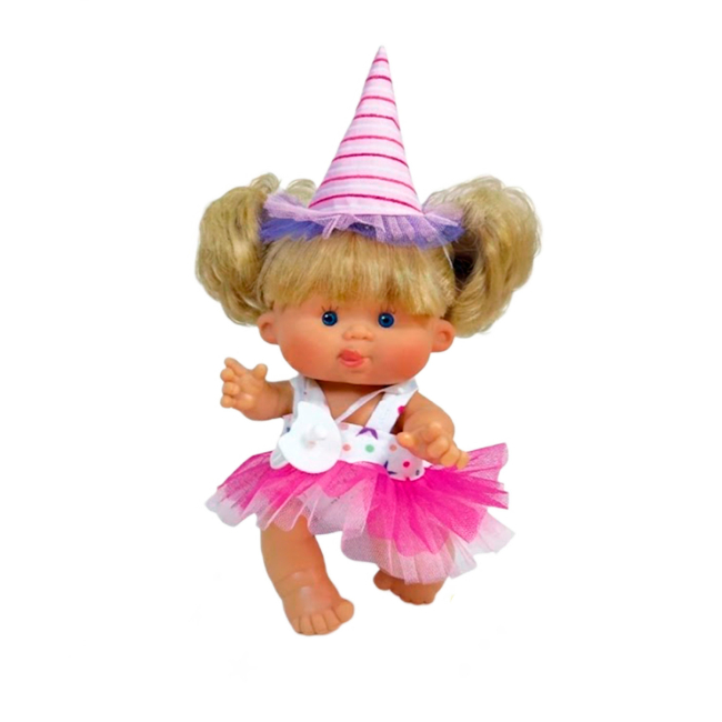 Пупсы - Пупс Nines d'Onil Special happy birthday с фиолетово-белой пачкой (8435054304972/4)