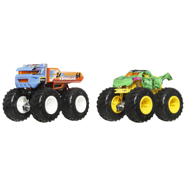 Автомодели - Набор автомобилей Hot Wheels Monster trucks Totaled (FYJ64/GLV75)