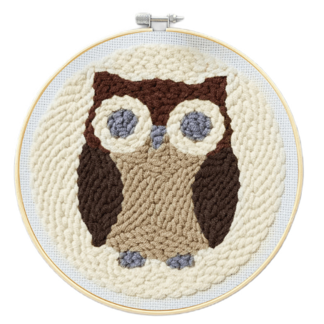 Наборы для творчества - Набор для создания ковровой вышивки Brushme Ночной друг (PMBR001)