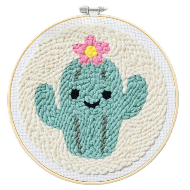 Наборы для творчества - Набор для создания ковровой вышивки Brushme Мягкая колючка (PMBR002)