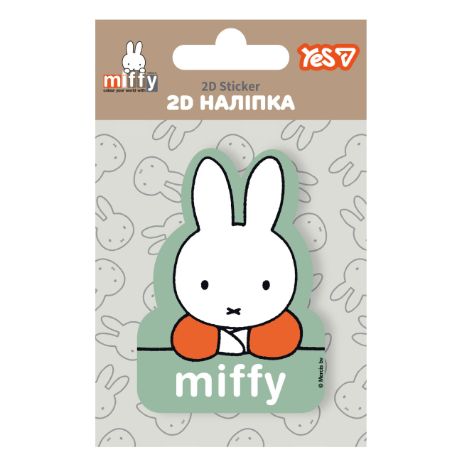 Наборы для творчества - Наклейка 2D Yes Miffy (708523)