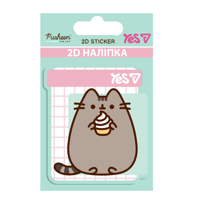 Наборы для творчества - Наклейка 2D Yes Pusheen Cake (708522)