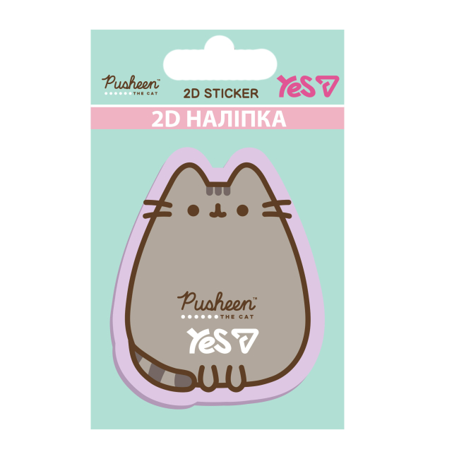Наборы для творчества - ​Наклейка 2D Yes Pusheen (708518)
