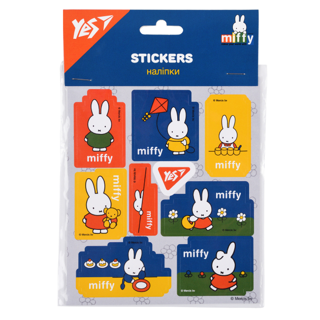 Наборы для творчества - Наклейки Yes Miffy (955374)