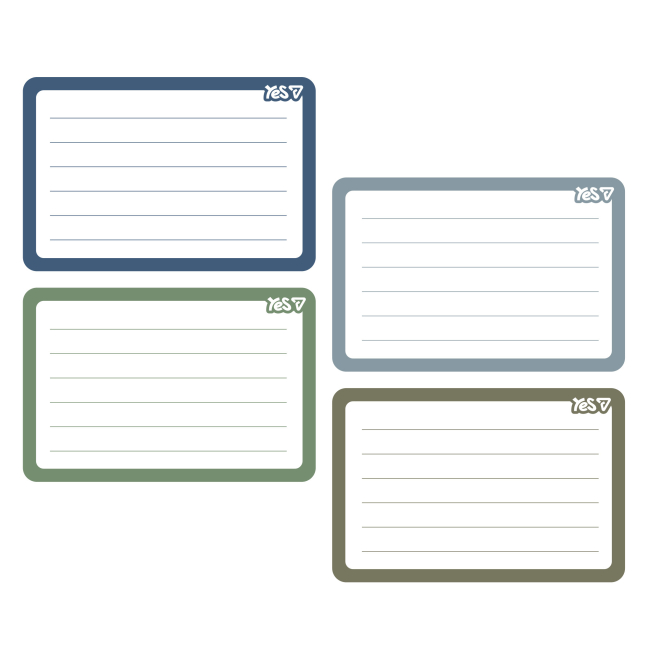 Канцтовары - Наклейки на тетради Yes Минимализм 8 шт (955539)