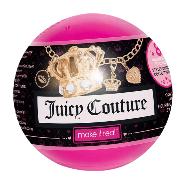 Наборы для творчества - Набор-сюрприз для создания шарм-браслетов Make it Real Juicy Couture Икона стиля (MR4493)