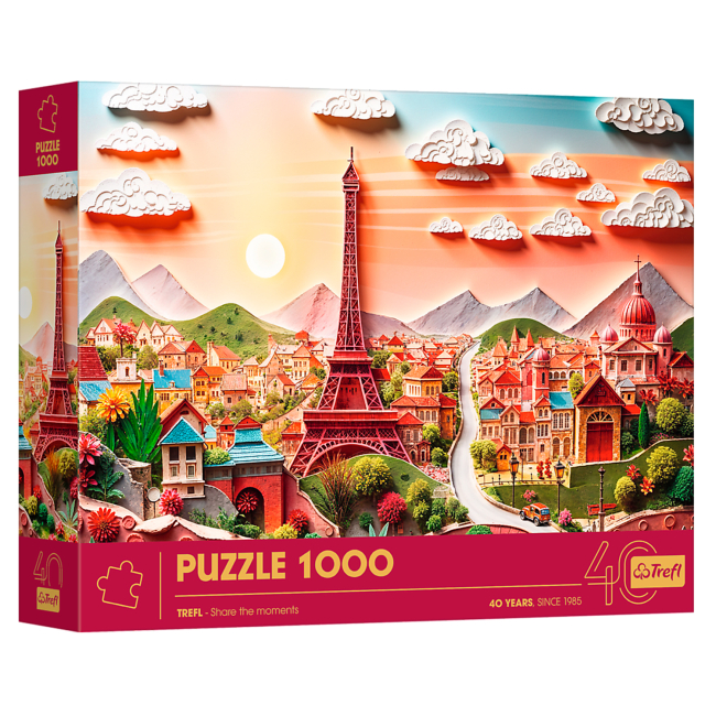 Пазли - Пазл Trefl Jubileusz Париж 1000 елементів (40044)