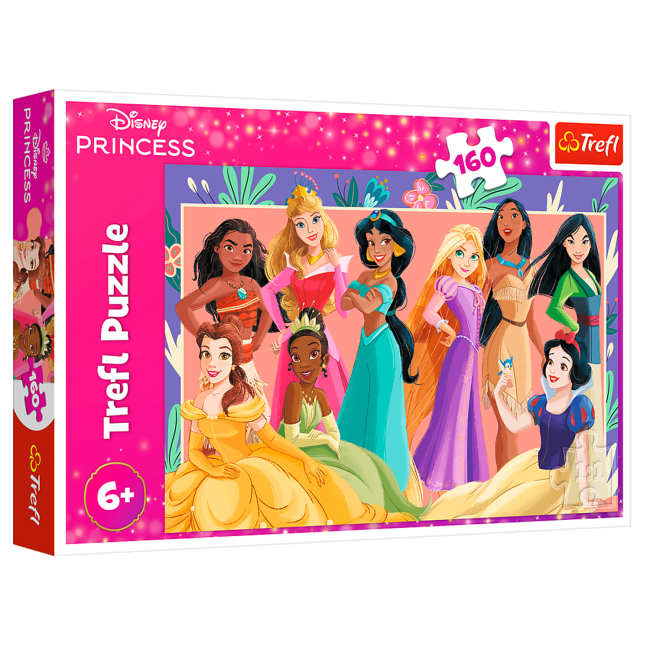 Пазлы - Пазл Trefl Disney Princess Настоящие принцессы 160 элементов (15427)