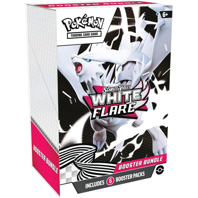 Настольные игры - Настольная игра Pokemon White Flare Booster Bundle SV10.5 (196214113343)