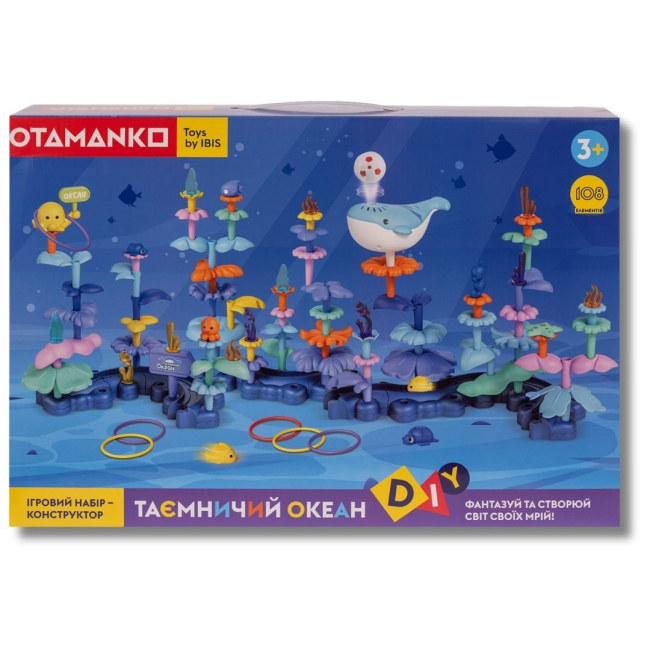 Конструктори з унікальними деталями - ​Конструктор Otamanko Таємничий океан 108 деталей (5320370)