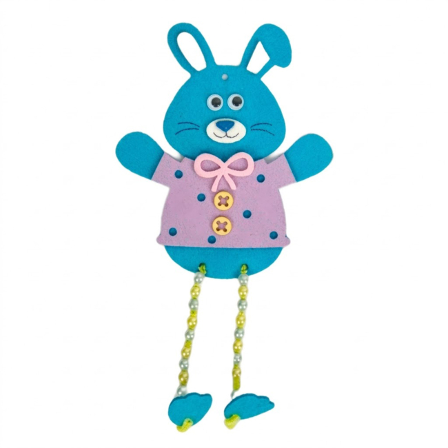 Наборы для творчества - Набор для творчества Apli Krapli Сделай сам Зайчик (2252538221015)