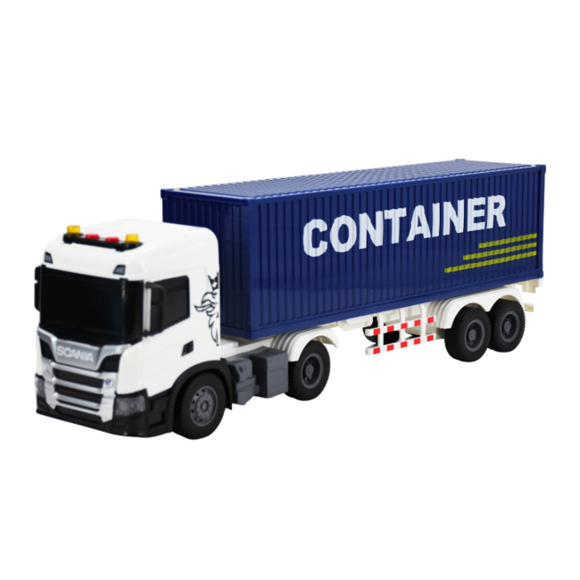 Транспорт і спецтехніка - ​Автомодель TechnoDrive LargeTruck Фура Scania (6415KS)