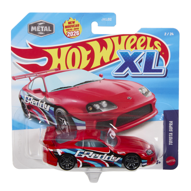 Автомодели - Автомодель Hot Wheels XL Toyota Supra (JKL02/8)