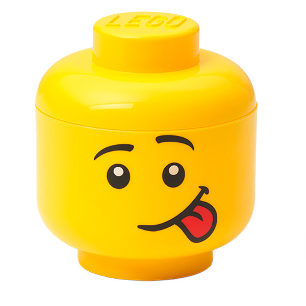 Боксы для игрушек - Бокс-голова LEGO Lifestyle Silly Mini (40330211/40330808)