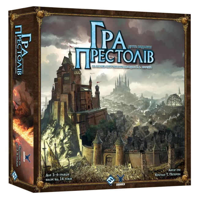 Настольные игры - Настольная игра Geekach Игра престолов. Второе издание (841333124496)