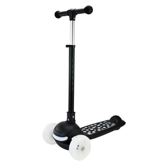 Самокати - Самокат Країна Іграшок LED підсвітка чорний (SC9027/1)