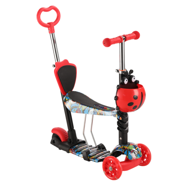 Самокати - Самокат Країна Іграшок 5 в 1 червоний (SC20482/2)