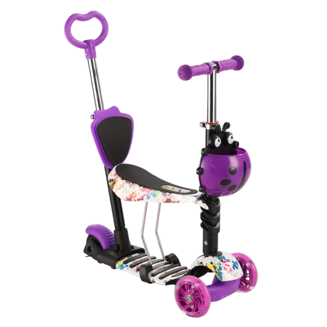 Самокати - Самокат Країна Іграшок 5 в 1 фіолетовий (SC20482/5)