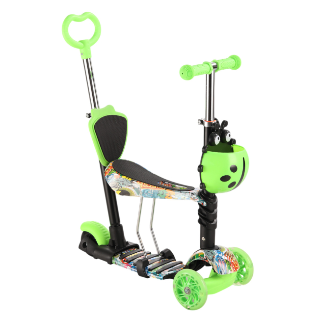 Самокати - Самокат Країна Іграшок 5 в 1 зелений (SC20482/6)