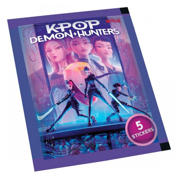 Набори для творчості - ​Набір наклейок Diramix K-POP Кей-Поп 5 шт у пакетику (KPSTICKER-2026)