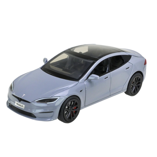Автомоделі - Автомодель Автопром Tesla model S сіра (AP7713/5)