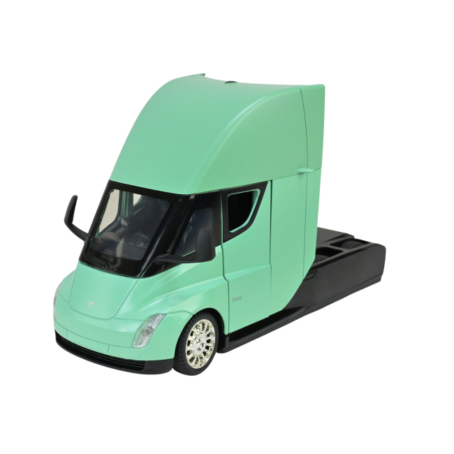 Транспорт і спецтехніка - Вантажівка Автопром Tesla Semi Truck Head бірюзова (AP7731/3)