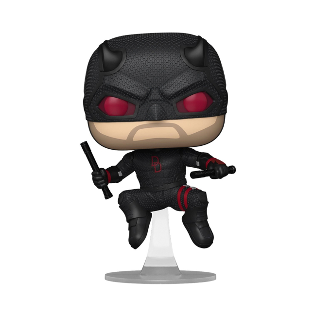 Фігурки персонажів - Фігурка Funko Pop Daredevil Шибайголова чорний костюм (91849)