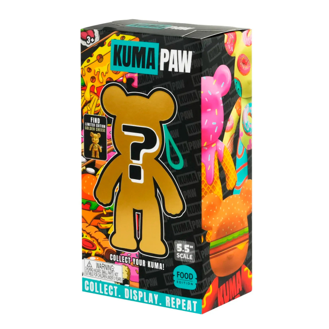 Фігурки тварин - Фігурка-сюрприз ToyMonster Kuma Paw Гурман (T02406-12P)