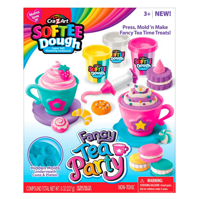 Набори для ліплення - Набір для ліплення Cra-Z-Art Святкове чаювання (66605CRA)