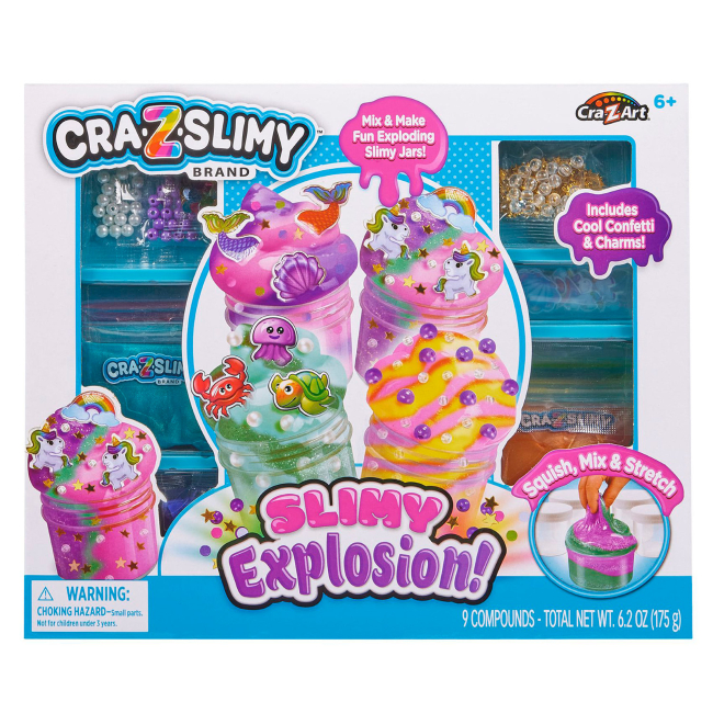 Наборы для творчества - Набор для творчества Cra-Z-Art Slimy explosion (60541CRA)