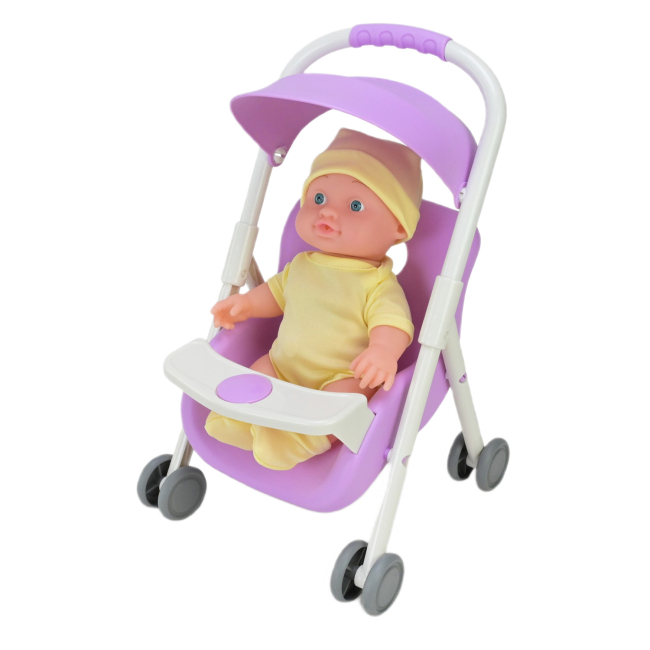 Пупси - Ігровий набір Країна Іграшок Лялька з візочком (YL338-2)