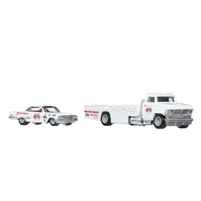 Автомодели - Набор автомоделей Hot Wheels Car culture Team Transport Lykan Hypersport '61 Impala Horizon Hauler (FLF56/JHX88) 