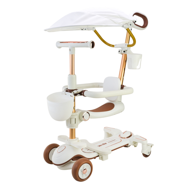 Самокаты - Самокат Extreme motion детский 2 в 1 белый (SC822/2)