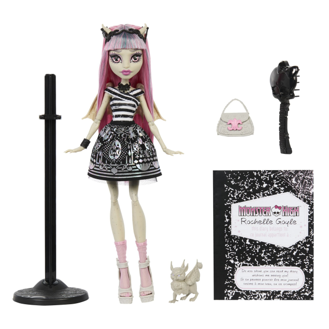 Ляльки - ​Колекційна лялька Monster High Рошель Перше покоління (JHK57)