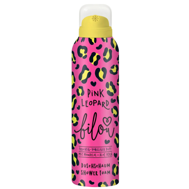 Косметика - ​Пенка для душа Bilou Pink Leopard 200 мл (4260437291785)