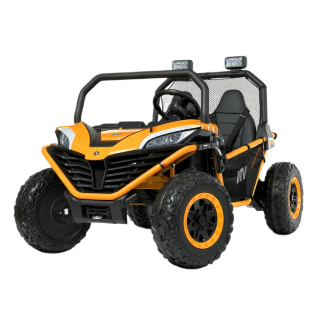 Електромобілі - Електромобіль Bambi Racer Джип помаранчевий (M 4969EBLR-7(24V))